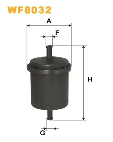 горивен филтър WIX FILTERS WF8032