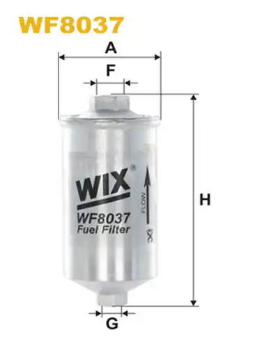 горивен филтър WIX FILTERS WF8037