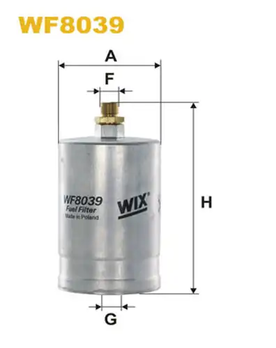 горивен филтър WIX FILTERS WF8039