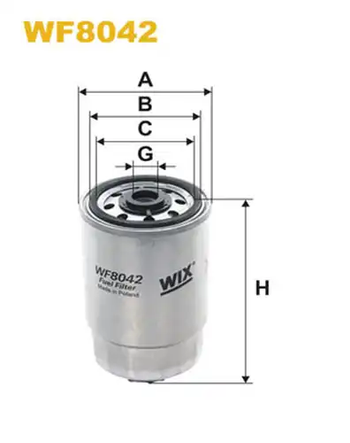 горивен филтър WIX FILTERS WF8042