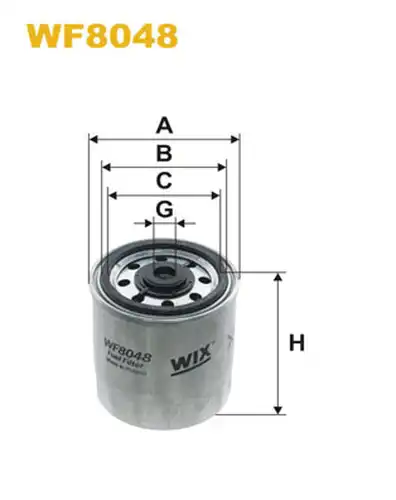 горивен филтър WIX FILTERS WF8048