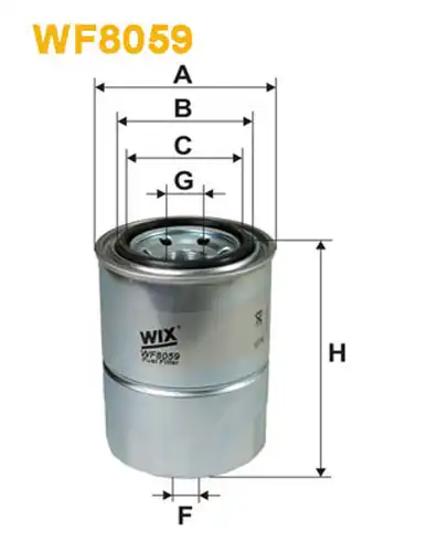 горивен филтър WIX FILTERS WF8059