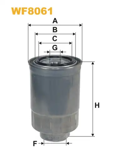 горивен филтър WIX FILTERS WF8061