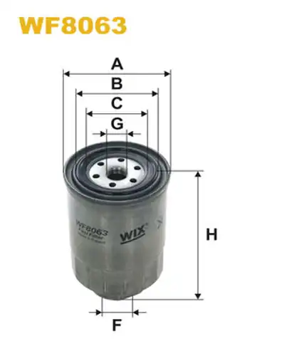 горивен филтър WIX FILTERS WF8063