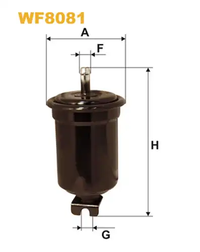 горивен филтър WIX FILTERS WF8081