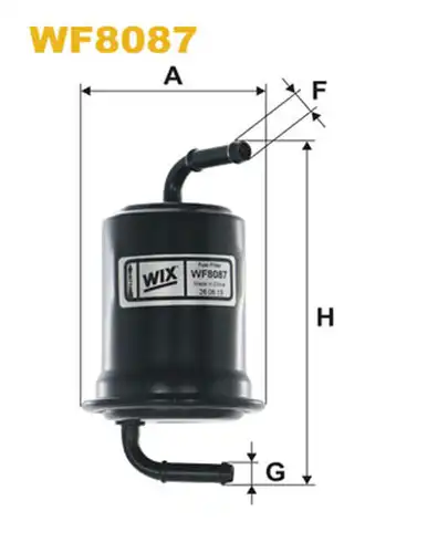 горивен филтър WIX FILTERS WF8087