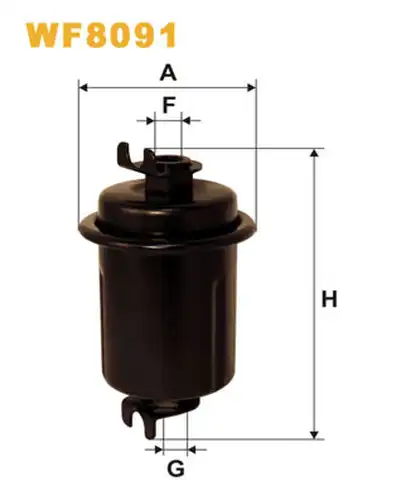 горивен филтър WIX FILTERS WF8091