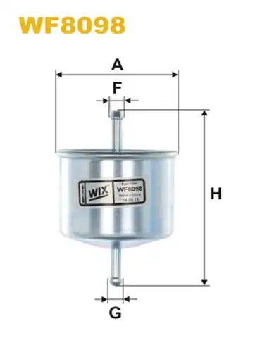 горивен филтър WIX FILTERS WF8098