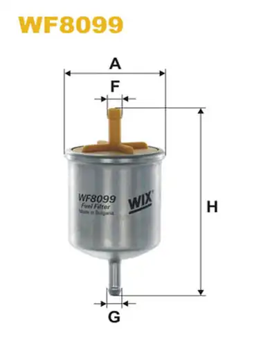 горивен филтър WIX FILTERS WF8099