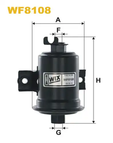 горивен филтър WIX FILTERS WF8108