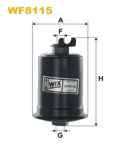 горивен филтър WIX FILTERS WF8115