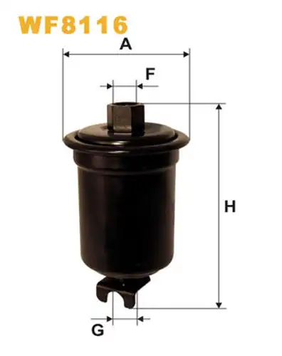 горивен филтър WIX FILTERS WF8116