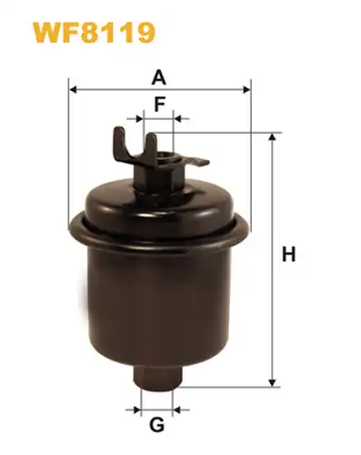 горивен филтър WIX FILTERS WF8119