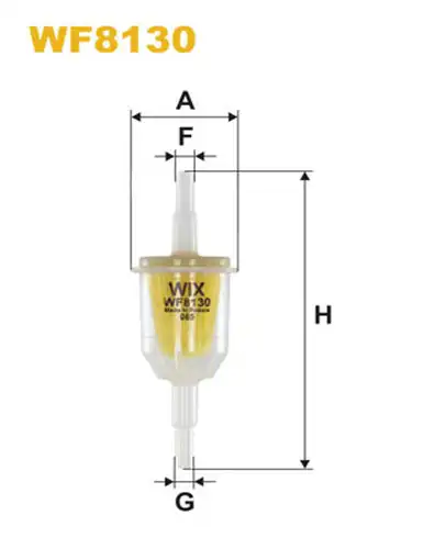 горивен филтър WIX FILTERS WF8130