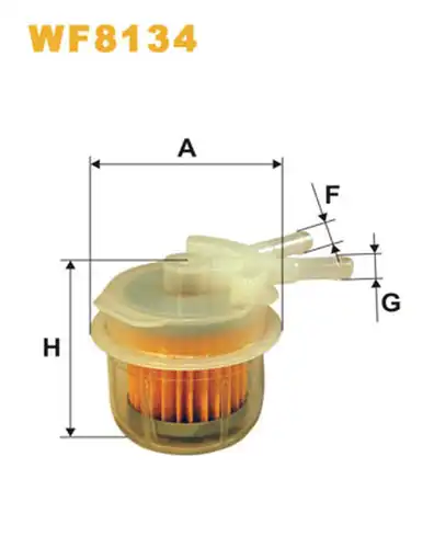 горивен филтър WIX FILTERS WF8134