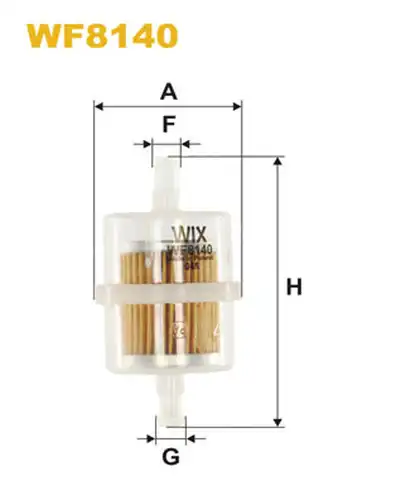 горивен филтър WIX FILTERS WF8140