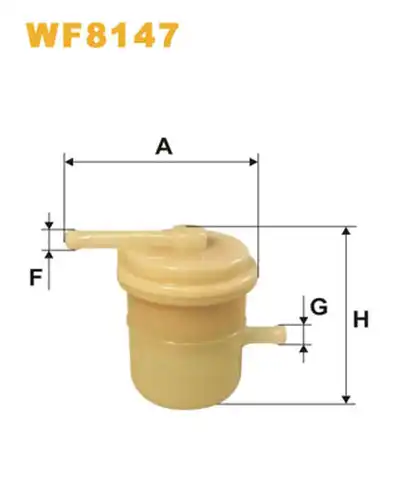 горивен филтър WIX FILTERS WF8147