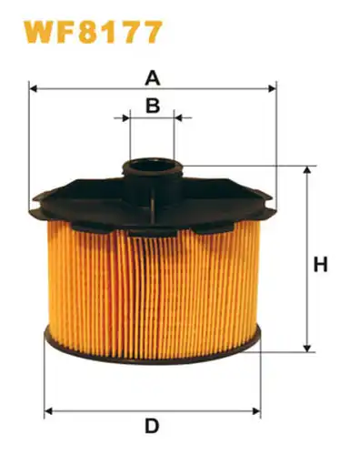 горивен филтър WIX FILTERS WF8177