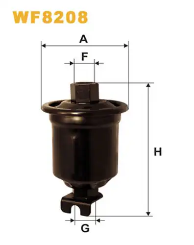 горивен филтър WIX FILTERS WF8208