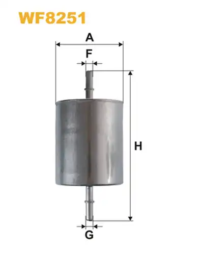 горивен филтър WIX FILTERS WF8251