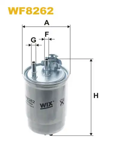 горивен филтър WIX FILTERS WF8262