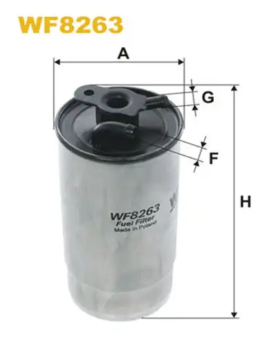 горивен филтър WIX FILTERS WF8263