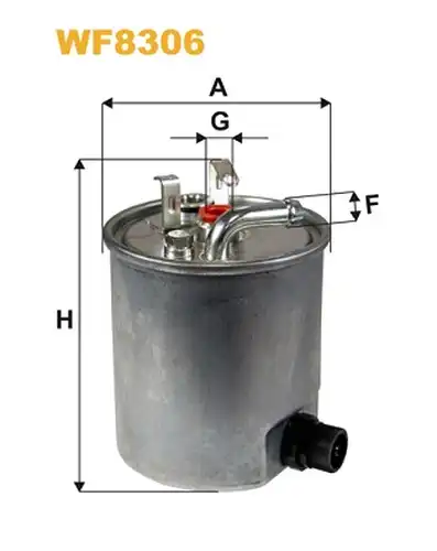 горивен филтър WIX FILTERS WF8306