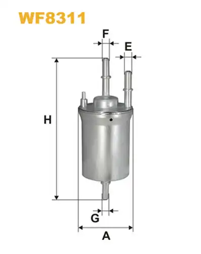 горивен филтър WIX FILTERS WF8311