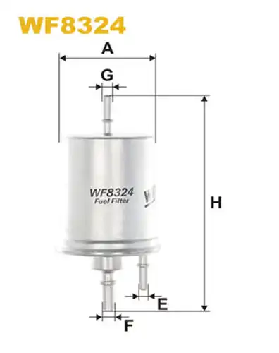 горивен филтър WIX FILTERS WF8324