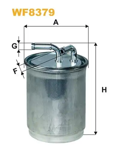 горивен филтър WIX FILTERS WF8379