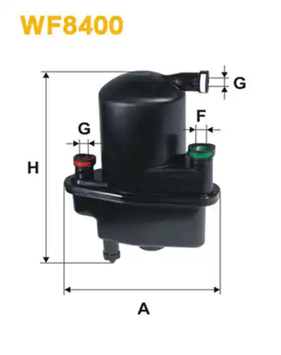 горивен филтър WIX FILTERS WF8400