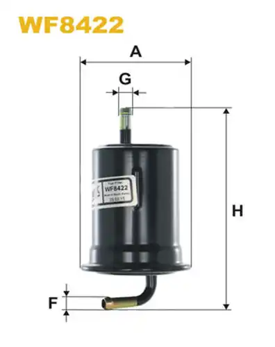 горивен филтър WIX FILTERS WF8422