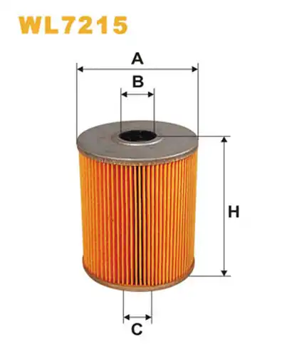 маслен филтър WIX FILTERS WL7215