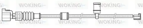 предупредителен контактен сензор, износване на накладките WOKING 001182