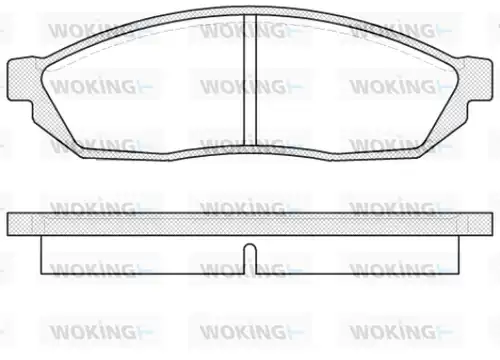 накладки WOKING P0113.00