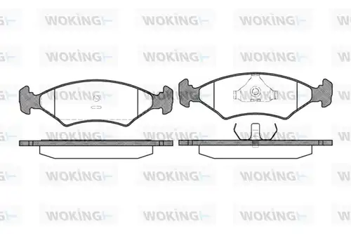 накладки WOKING P0193.20