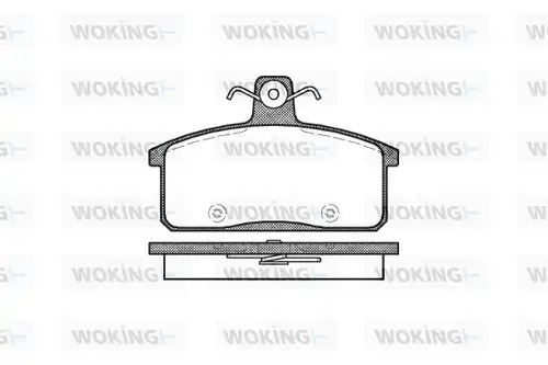 накладки WOKING P0283.50