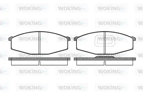 накладки WOKING P0293.10