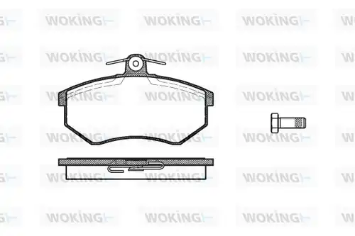 накладки WOKING P0343.10