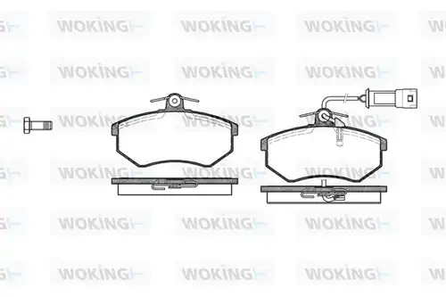 накладки WOKING P0343.12