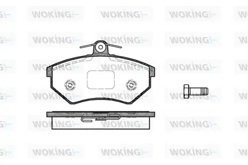 накладки WOKING P0343.40