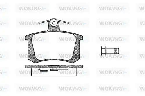 накладки WOKING P0353.20