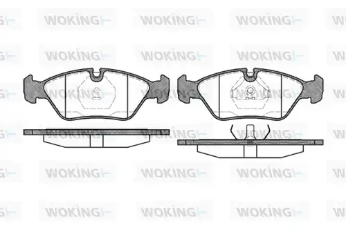 накладки WOKING P0393.00