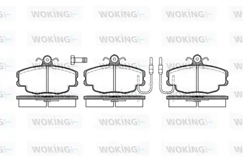 накладки WOKING P0413.02