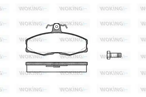 накладки WOKING P0543.00