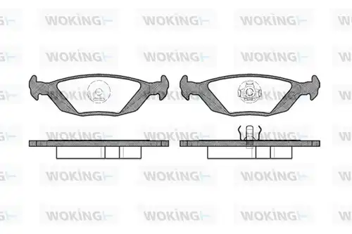 накладки WOKING P0553.20