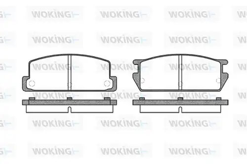 накладки WOKING P0613.00