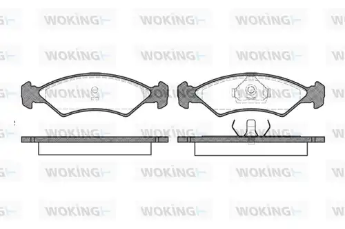 накладки WOKING P0683.00