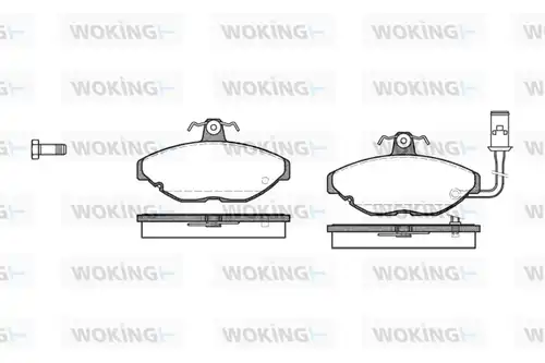 накладки WOKING P0693.01