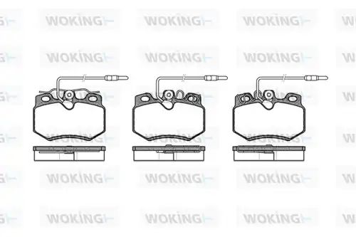 накладки WOKING P0703.24